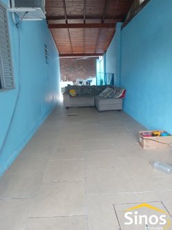 Casa de alvenaria com 02 dormitórios no bairro Canudos 
